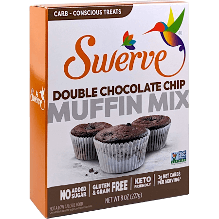 Keto-friendly Muffin Mix - Double Chocolate Chip